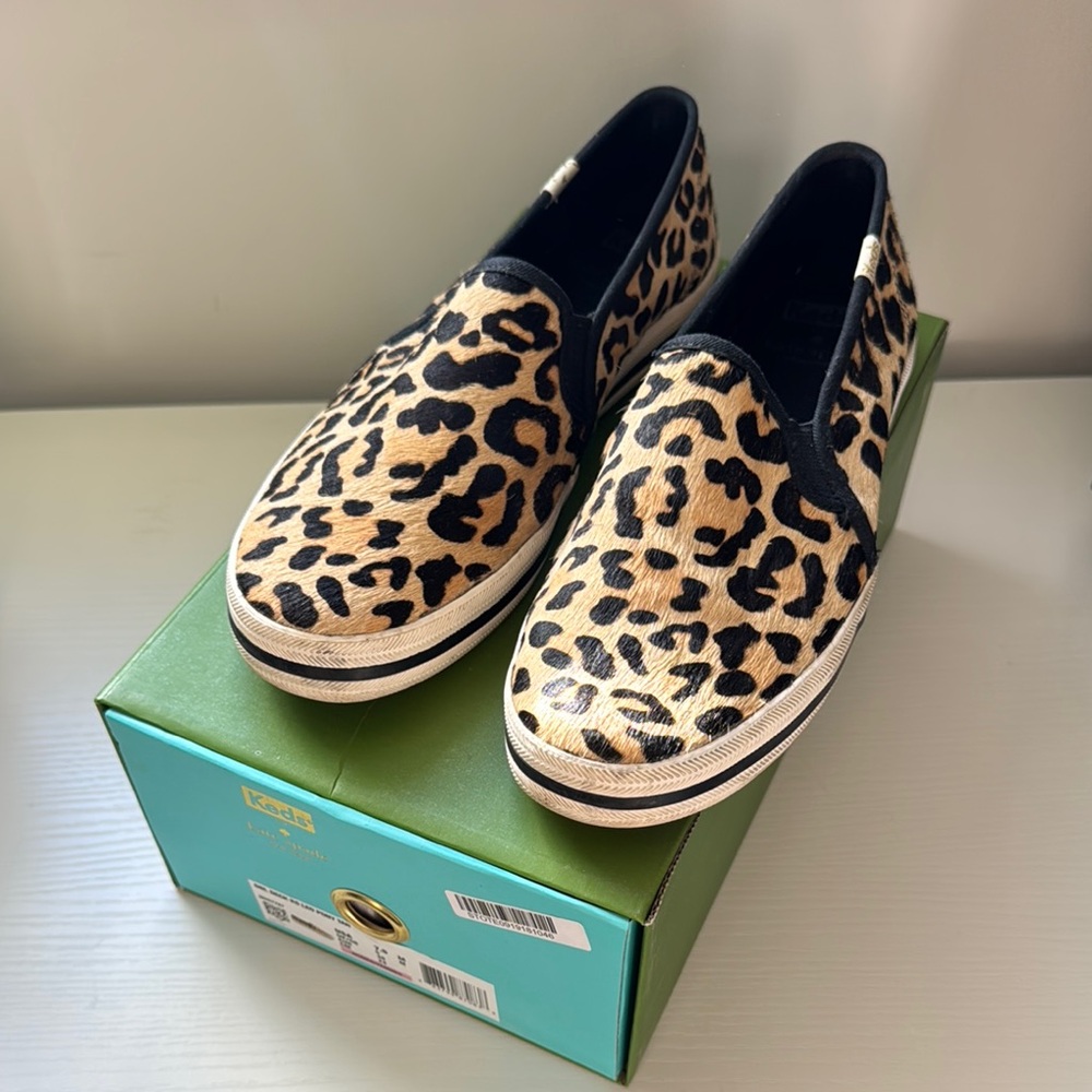 Keds Tan and Black Sneakers